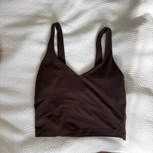Lululemon Brown align tank top